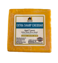 Load image into Gallery viewer, Keystone Cheese 7 Year Aged Yellow Cheddar
