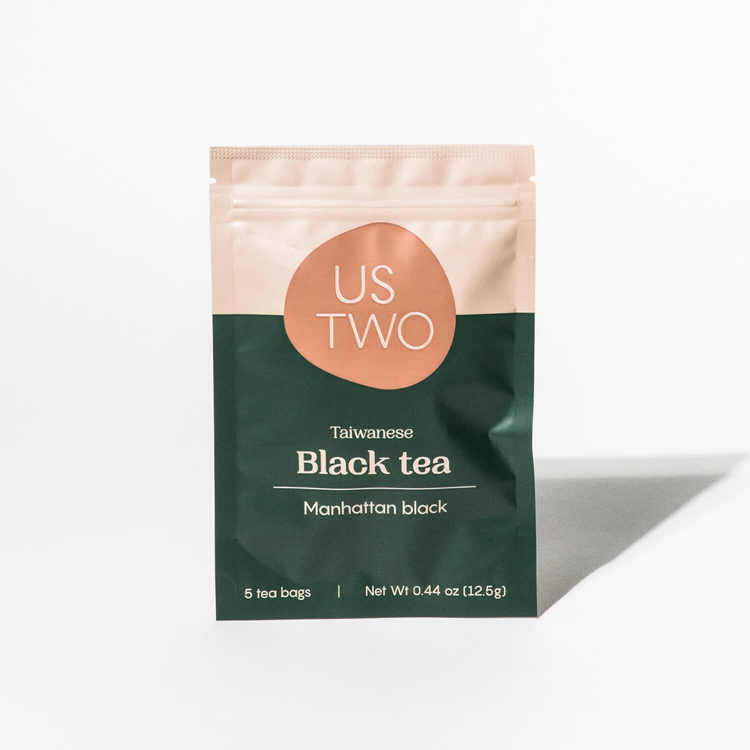 Us Two Tea Manhattan Black: Black Tea - 50 Pouches