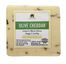 Load image into Gallery viewer, Keystone Cheese Olive White Cheddar
