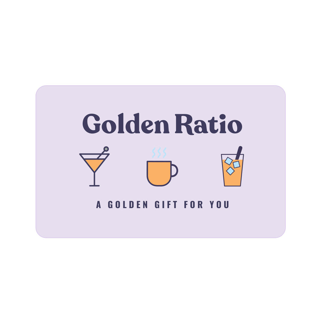 Golden Ratio Gift Card