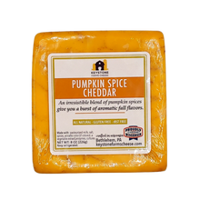 Load image into Gallery viewer, Keystone Cheese Pumpkin Spice Cheddar
