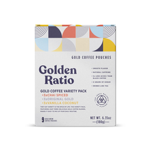 Load image into Gallery viewer, Variety Pack Gold Coffee Pouches
