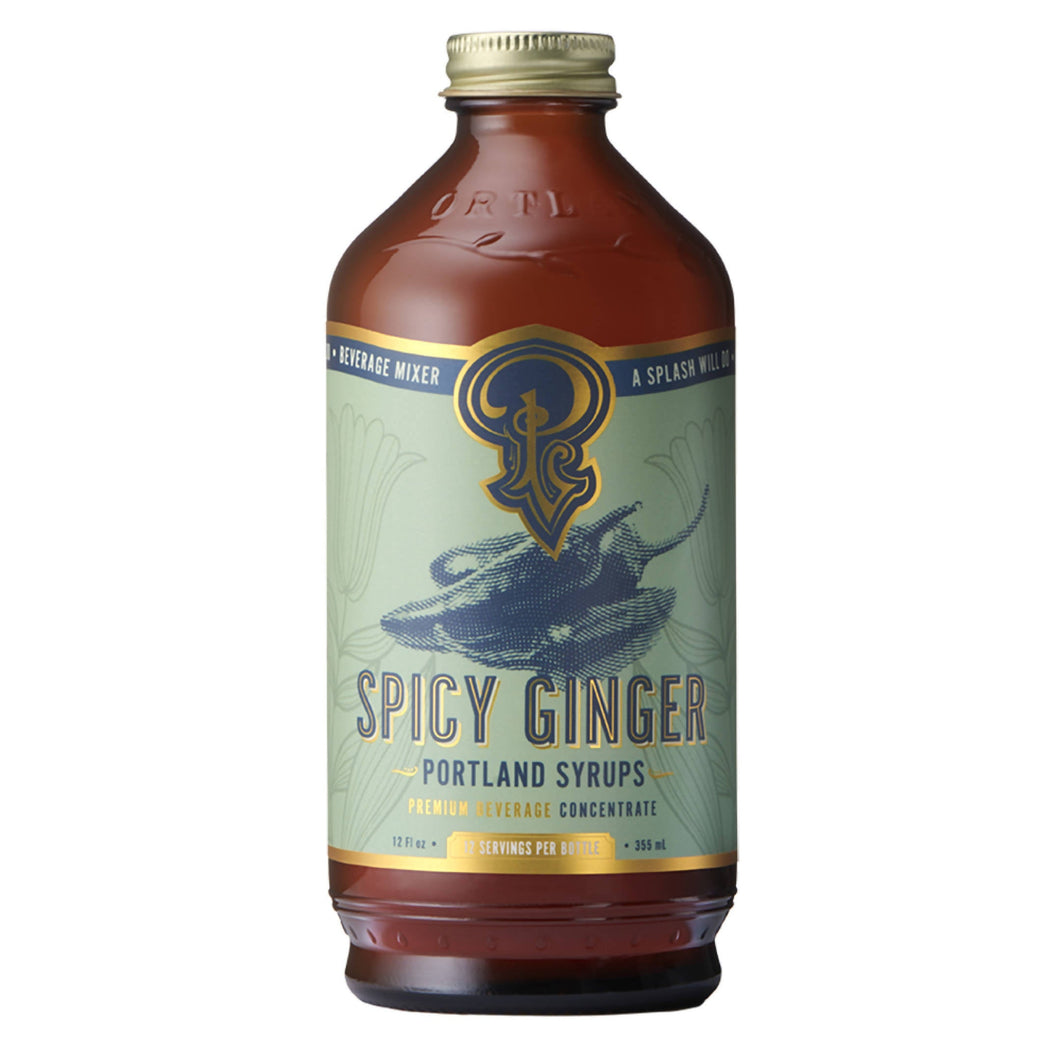 Spicy Ginger Syrup - 6 x 12 oz