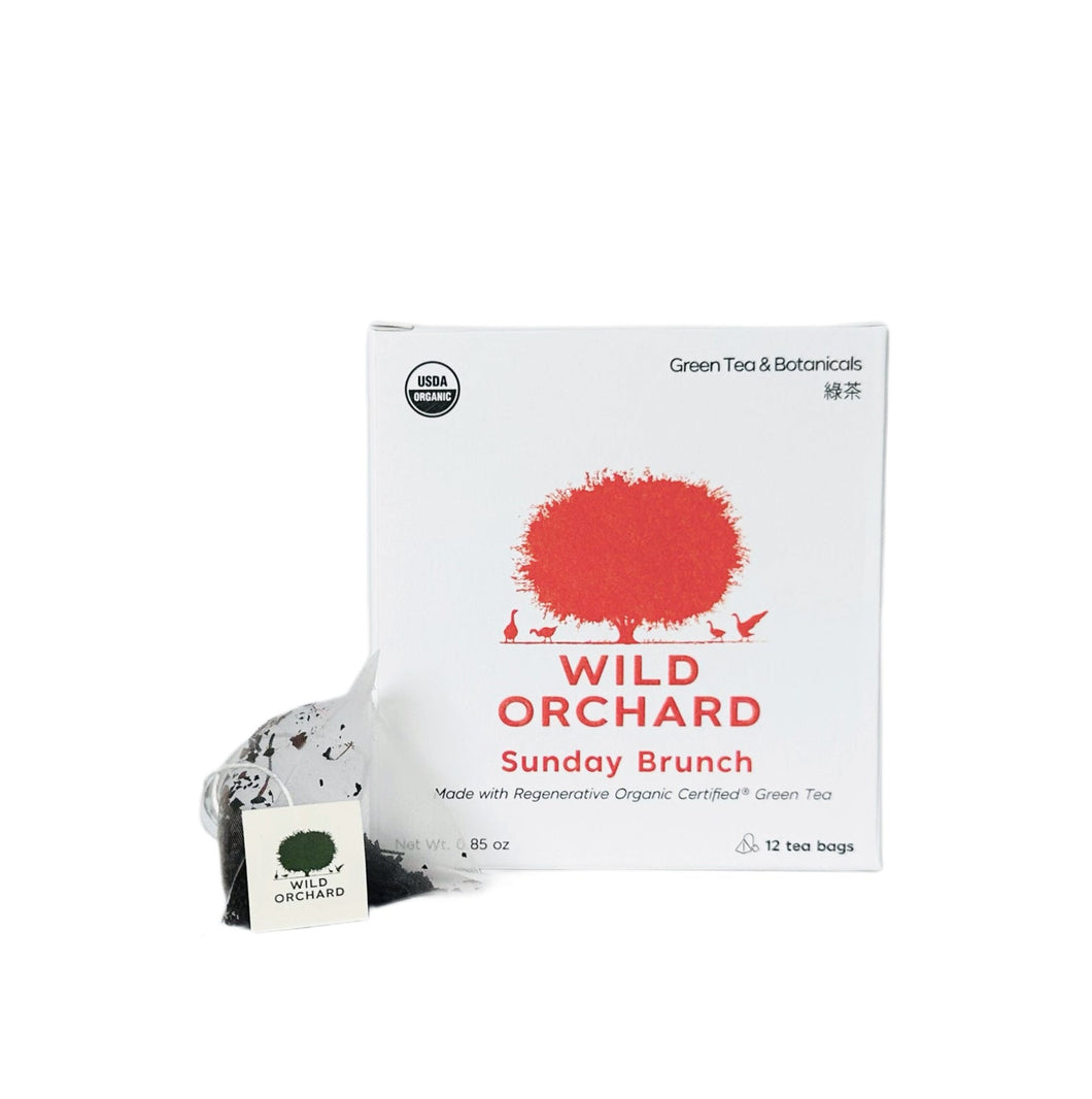Wild Orchard Tea Sunday Brunch - Tea Bag Box - 6 Boxes