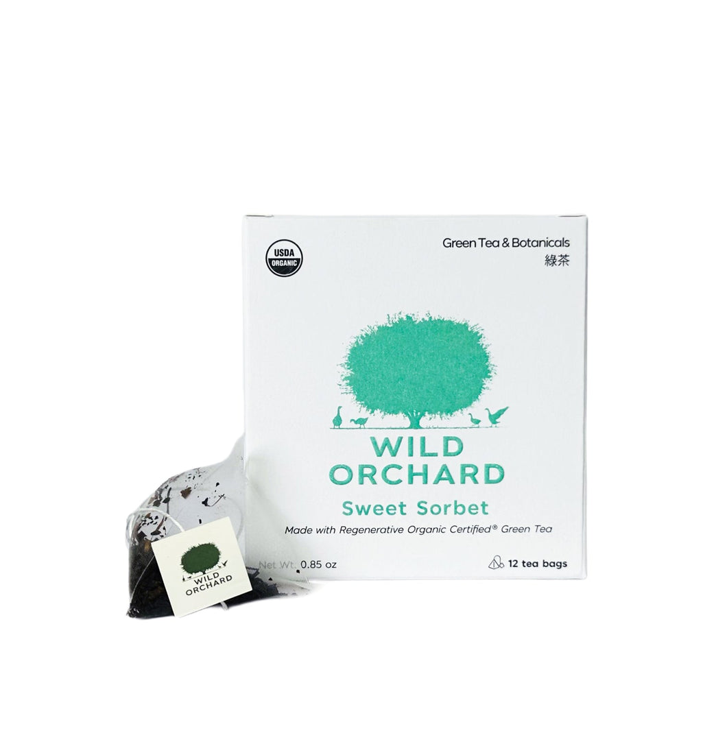 Wild Orchard Tea Sweet Sorbet – Tea Bag Box - 6 Boxes