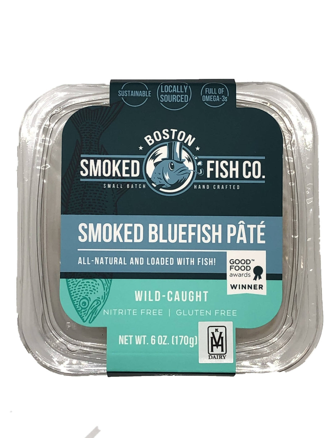 Smoked Bluefish Pâté Food Service - 4 x 1.5 LB