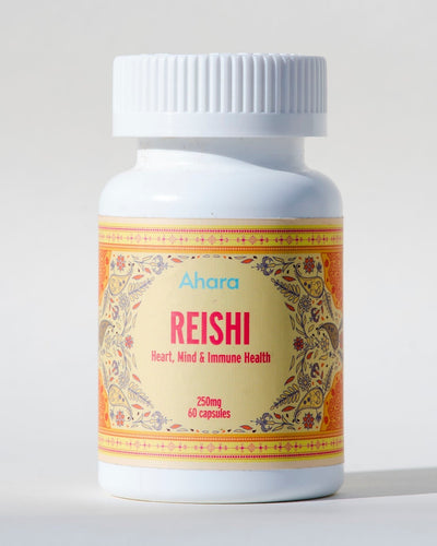 Ahara Mushrooms - Ahara Mushrooms Reishi Capsules - 10 bottles - Tea & Infusions | Delivery near me in ... Farm2Me #url#