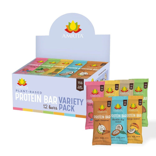 Amrita Health Foods - Amrita Bars High Protein Bars Variety Pack - 36 bars x 2.12 oz - Protein Bars | Delivery near me in ... Farm2Me #url#