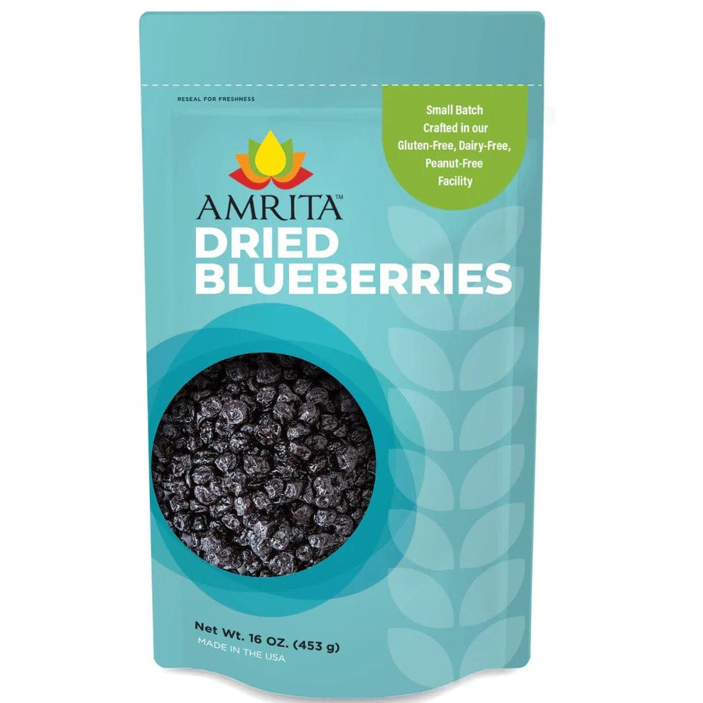 Amrita Health Foods - Dried Blueberries Pouch (Unsulfured) - 1 LB - pantry | Delivery near me in ... Farm2Me #url#