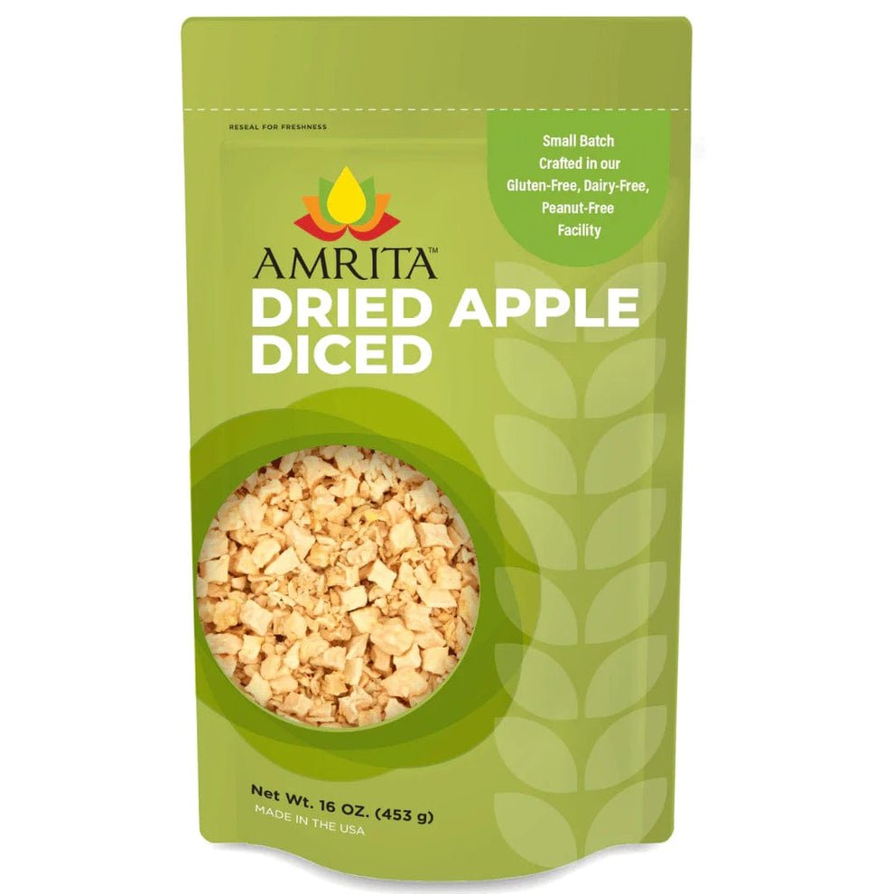 Amrita Health Foods - Dried Diced Apple (Unsulfured) - 8oz - pantry | Delivery near me in ... Farm2Me #url#