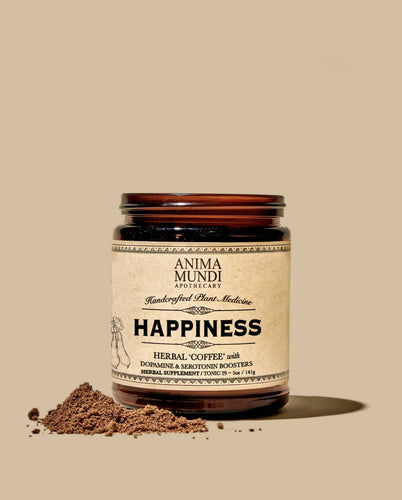 Anima Mundi Herbals - Happiness Powder: Herbal Coffee, Seratonin, Dopamine, 100% Organic - 4 Jars x 5oz - Health & Home | Delivery near me in ... Farm2Me #url#