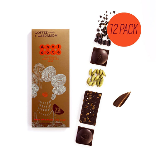 Antidote Chocolate - Antidote Chocolate KAKIA: COFFEE + CARDAMOM Cases - 3 cases x 12 bars - Chocolate Bars | Delivery near me in ... Farm2Me #url#