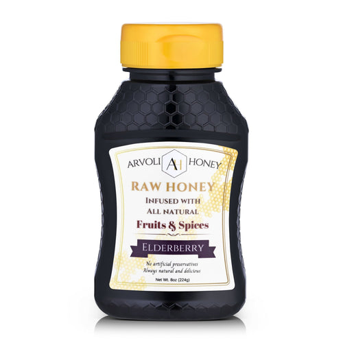 Arvoli Honey - Arvoli Honey Elderberry Infused Honey Bottles - 12 bottles x 8 oz - Honey | Delivery near me in ... Farm2Me #url#