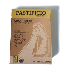 Load image into Gallery viewer, Pastificio Boulder ZUCCA - Heritage and ancient wheat pasta box - 12 boxes x 8oz
