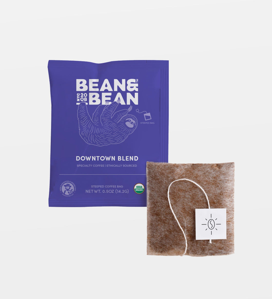 Bean & Bean Coffee Roasters - Coffee Steeping Bag (Single Serve) by Bean & Bean Coffee Roasters - | Delivery near me in ... Farm2Me #url#