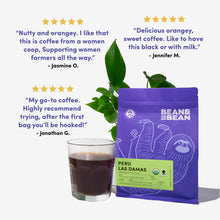 Load image into Gallery viewer, Bean &amp; Bean Coffee Roasters - Peru Las Damas Coffee by Bean &amp; Bean Coffee Roasters - | Delivery near me in ... Farm2Me #url#
