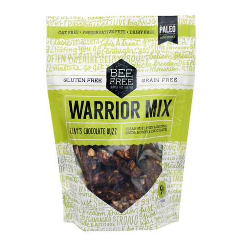 BeeFree - Bee Free Warrior Mix: Clay's Chocolate Buzz Granola, Gluten Free, Grain Free - 12 Bags x 9oz - Cereal & Granola | Delivery near me in ... Farm2Me #url#