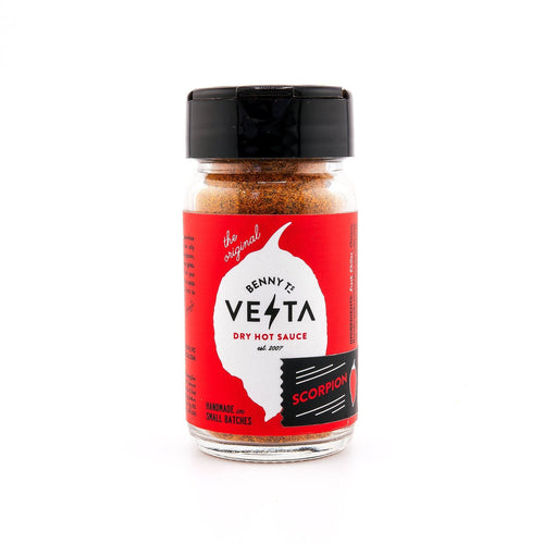 Benny T’s Vesta - Benny T's Vesta - Dry Hot Sauce - Scorpion | 12 Jars - Scorpion | Delivery near me in ... Farm2Me #url#