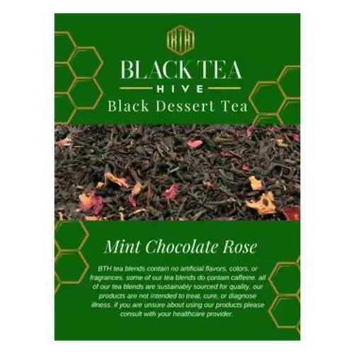 Black Tea Hive Co - Mint Chocolate Rose Black Tea (Loose Leaf) - 6 Bags x 2oz - Tea & Infusions | Delivery near me in ... Farm2Me #url#