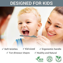 Load image into Gallery viewer, Bliss&#39;d Co - Roarex by Bliss&#39;d: Eco-Friendly Kids Toothbrush by Bliss&#39;d Co - | Delivery near me in ... Farm2Me #url#
