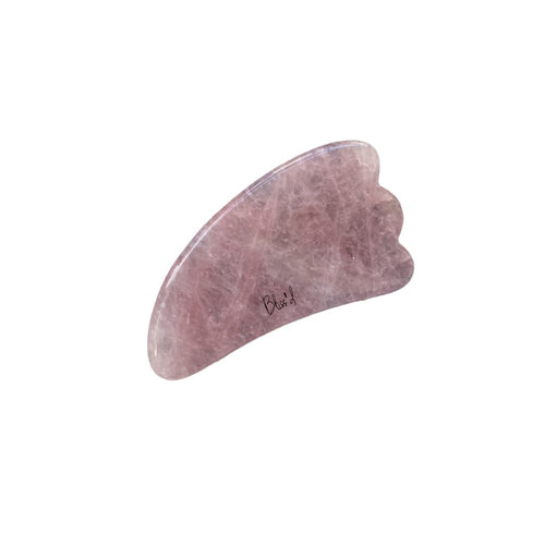 Bliss'd Co - Rose Quartz Gua Sha Crystal Massage Tool by Bliss'd Co - | Delivery near me in ... Farm2Me #url#