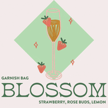 Load image into Gallery viewer, Root Elixirs Blossom Premium Cocktail Garnish Pack
