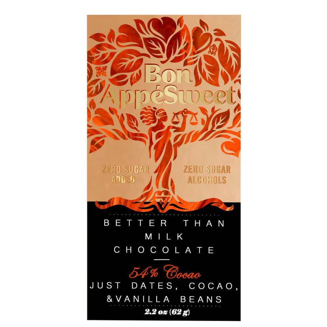 Bon AppeSweet - Date-Sweetened Better Than Milk Chocolate Bars - 12 x 2.2 oz - Snacks | Delivery near me in ... Farm2Me #url#
