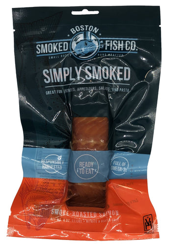 Boston Smoked Fish Co - Boston Smoked Fish Co’s Smoked Salmon Portions (Hot Smoked) - 12 x 4 oz - Seafood | Delivery near me in ... Farm2Me #url#