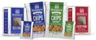 Brewer's Crackers Sea Salt Flatbread Crackers - 12 Boxes x 5 oz