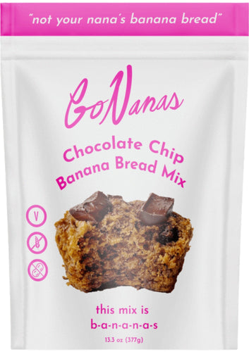 Buy Go Bananas LLC - Chocolate Chip Banana Bread Mix by Buy Go Bananas LLC - Pantry - Farm2Me - carro-6361147 - 860004024422 -