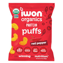 Load image into Gallery viewer, CampusProtein.com - iwon Organics Protein Puffs - | Delivery near me in ... Farm2Me #url#
