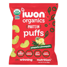 Load image into Gallery viewer, CampusProtein.com - iwon Organics Protein Puffs - | Delivery near me in ... Farm2Me #url#
