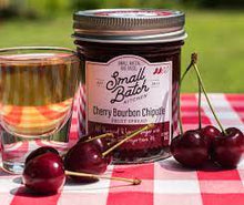 Load image into Gallery viewer, Small Batch Kitchen Cherry Bourbon Chipotle Jam
