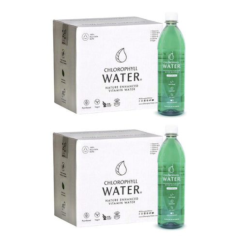 Chlorophyll Water - Chlorophyll Water® (2 Cases/24 Bottles) Purified Mountain Spring Water with Essential Vitamins by Chlorophyll Water - | Delivery near me in ... Farm2Me #url#