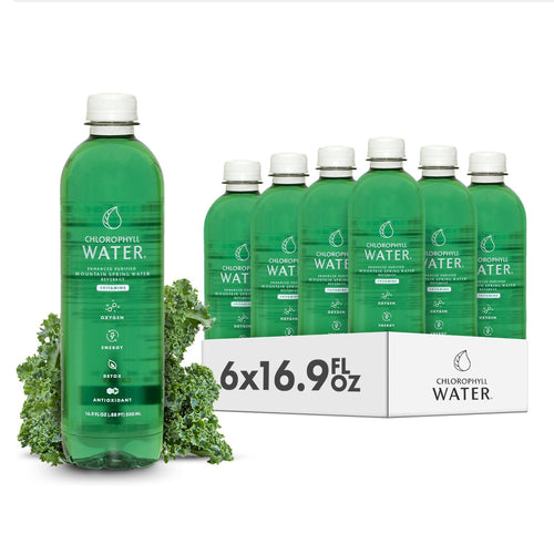 Chlorophyll Water - Chlorophyll Water® (Case of 6): Purified Mountain Spring Water with Essential Vitamins by Chlorophyll Water - | Delivery near me in ... Farm2Me #url#