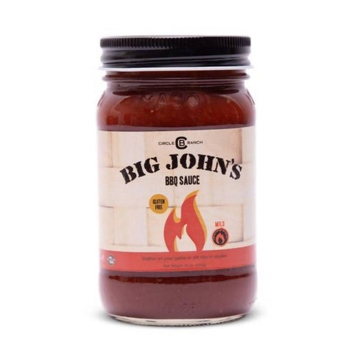 CIRCLE B RANCH LLC - Big John's BBQ Sauce Jars - 12 x 16oz - Pantry | Delivery near me in ... Farm2Me #url#