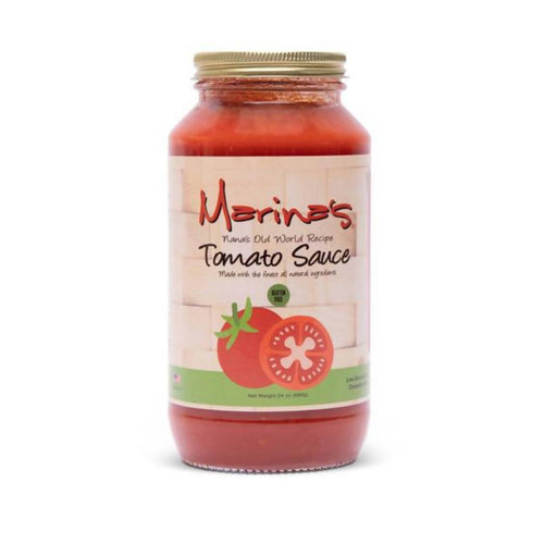 CIRCLE B RANCH LLC - Marina's Signature Italian Style Tomato Sauce - 12 x 24oz - Pantry | Delivery near me in ... Farm2Me #url#