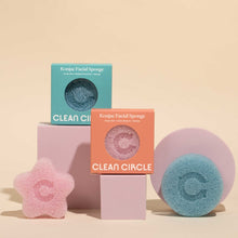 Load image into Gallery viewer, Clean Circle - Clean Circle Konjac Facial Sponge - | Delivery near me in ... Farm2Me #url#
