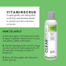 Load image into Gallery viewer, CLEARSTEM Skincare - VITAMINSCRUB™ - Antioxidant-Infused Scrub Cleanser by CLEARSTEM Skincare - | Delivery near me in ... Farm2Me #url#
