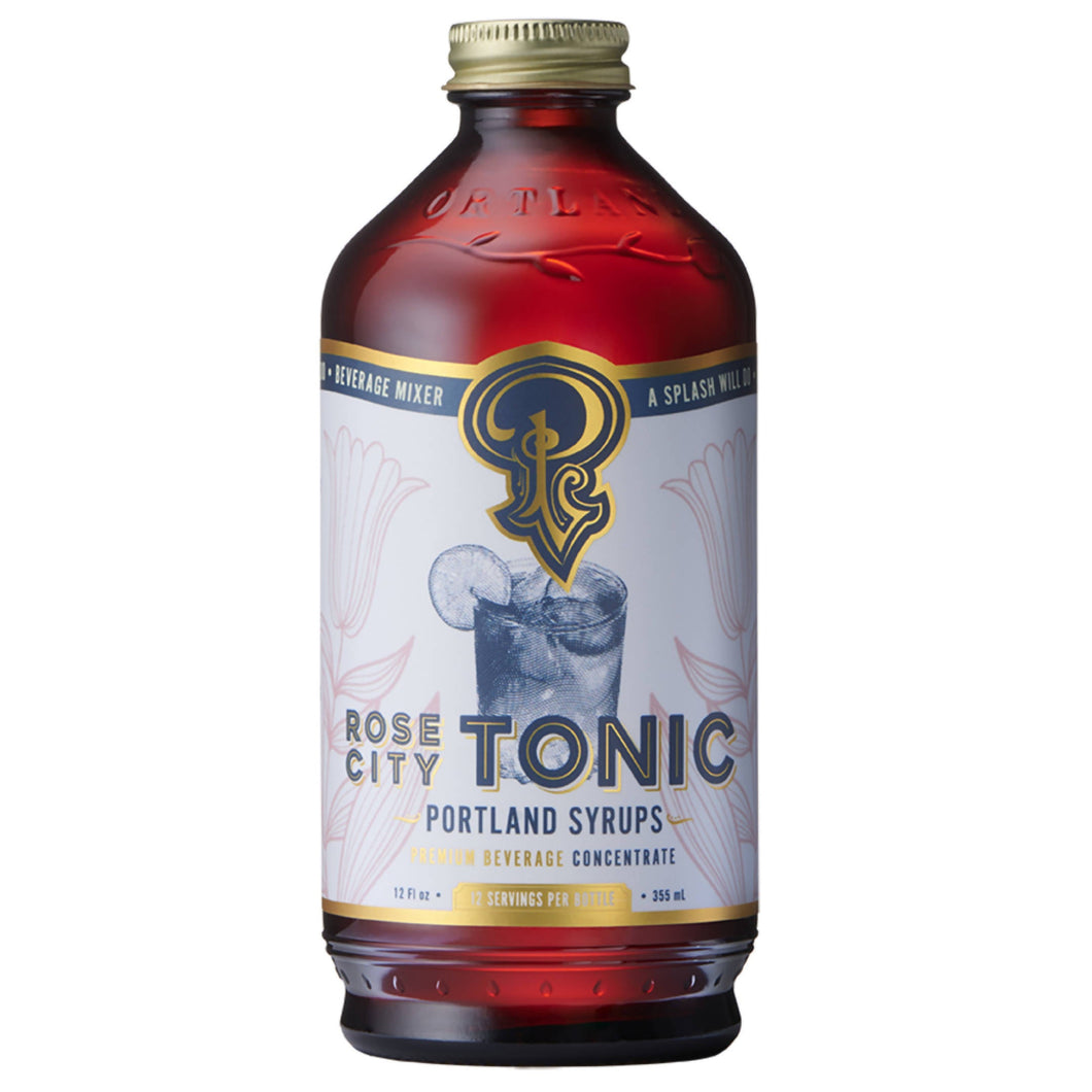 Rose City Tonic Concentrate with Quinine - 6 x 12 oz