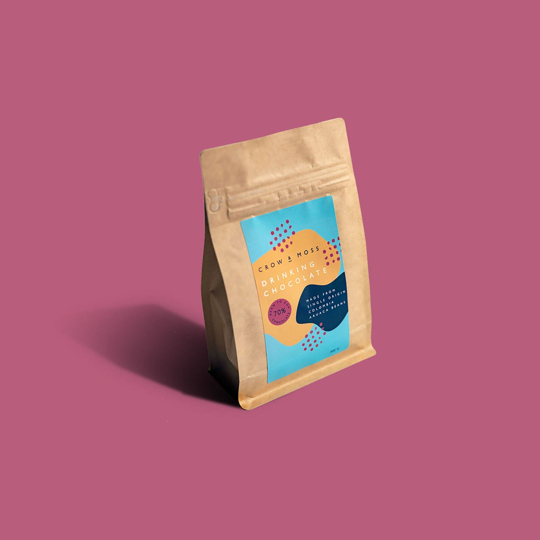 Single Origin Drinking Chocolate Bag 70% - Case of 6