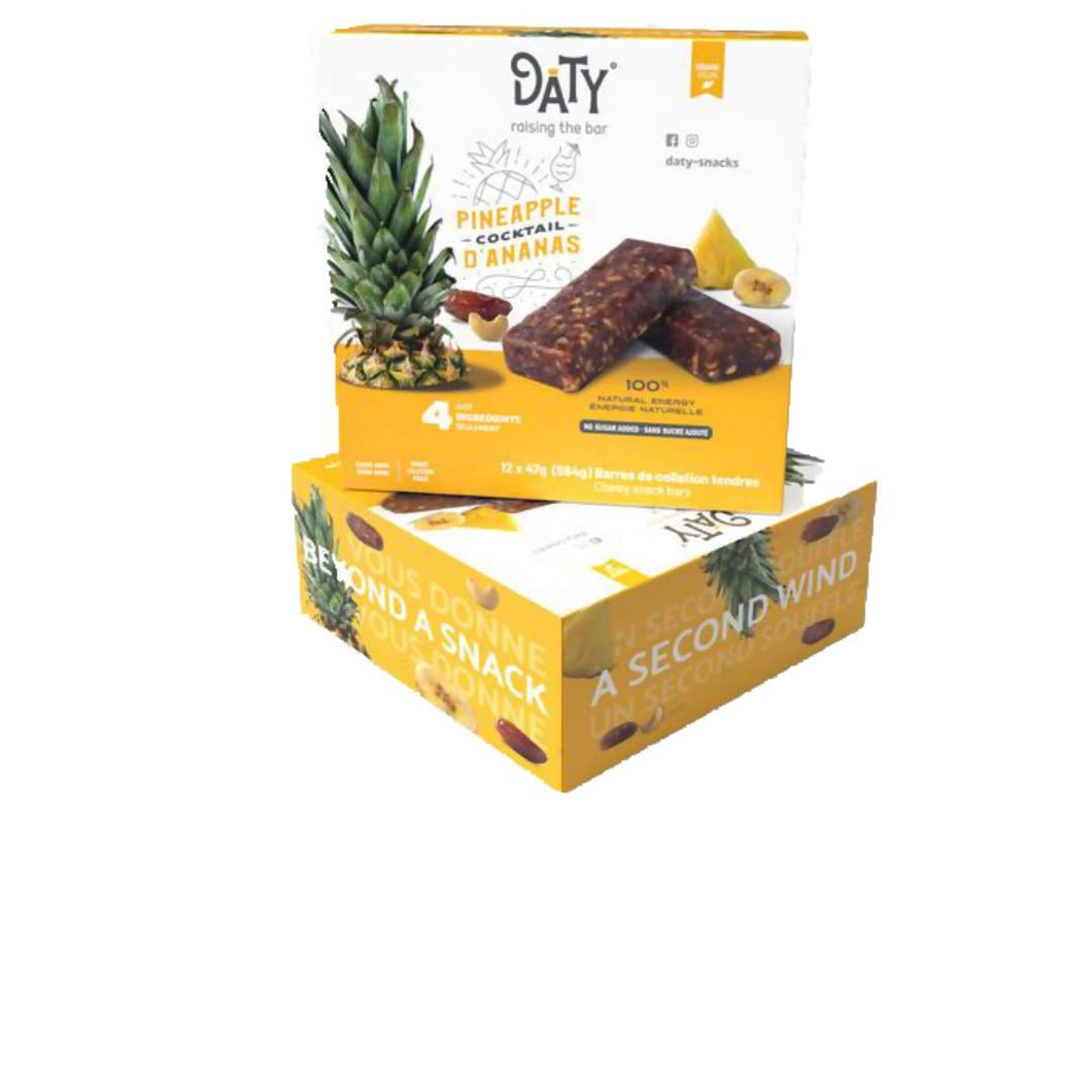 Pineapple Cocktail Date Bars - 12 x 47g