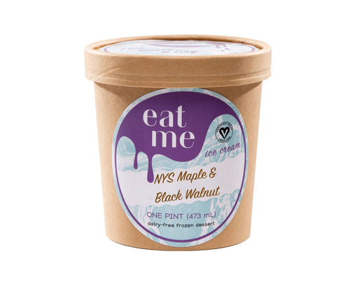 Eat Me - NYS Maple & Black Walnut Vegan Ice Cream Pints - 8 x 16oz - Dairy | Delivery near me in ... Farm2Me #url#