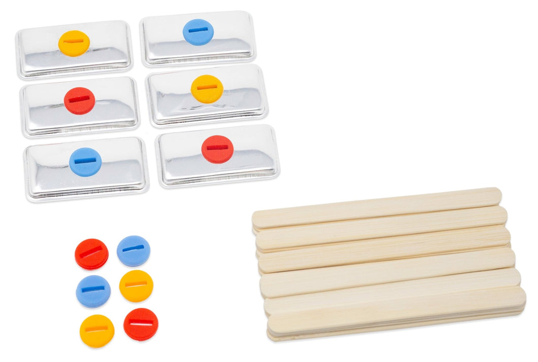 ecozoi - 30 Reusable Bamboo Sticks + 6 Lids + 12 Silicone Seals - for Ecozoi Square Popsicle Molds by ecozoi - | Delivery near me in ... Farm2Me #url#