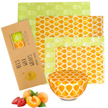 Load image into Gallery viewer, ecozoi - BeesWax Food Wraps, Reusable 4 Pack by ecozoi - | Delivery near me in ... Farm2Me #url#
