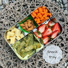 Load image into Gallery viewer, ecozoi - ecozoi Stainless Steel Lid for 1 Tier 60 Oz Lunch Box with Removable Divider - | Delivery near me in ... Farm2Me #url#
