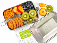Load image into Gallery viewer, ecozoi - ecozoi Stainless Steel Lunch Box, 5 Compartment, Leak Proof, 50 Oz - | Delivery near me in ... Farm2Me #url#
