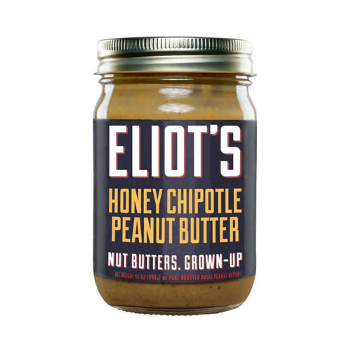 Farm2Me - Pantry - Eliot’s Nut Butters - Honey Chipotle Peanut Butter - 6 x 12oz - Honey Chipotle Peanut Butter - 6 x 12oz - 851586006029