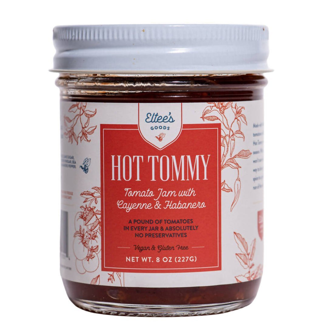 Eltee’s Goods - Hot Tommy Jam Jars - 12 x 8oz - Pantry | Delivery near me in ... Farm2Me #url#