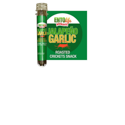 Entosense - Jalapeno Garlic Roasted Cricket Snack Tubes - 6 x 10g - Snacks | Delivery near me in ... Farm2Me #url#